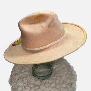 Eddy Bros. Ranger Pink Wool Western Hat L